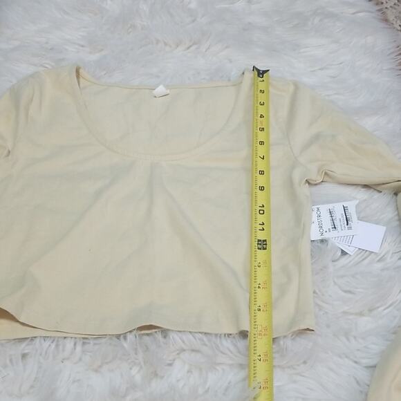 NWT Bp. Tan Boulder Long sleeve crop top - Picture 9 of 9